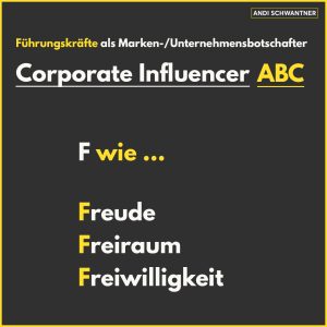 Andi Schwantner, KI, AI, Storytelling, AllMediaAI Corporate Influencer ABC, Corporate Influencer, Unternehmensbotschafter, Markenbotschafter, LinkedIn, Workshop, Seminar, Coach, Trainer für Führungskräfte, Manager und Corporate Influencer, Medien, Change Transformation, Kommunikation, LinkedIn für CEO, Medien, digitale Medien, Digital Leadership, Journalist, Social CEO, Kommunikation, Digital Business, Employer Branding, Personal Branding, Corporate Branding. Österreich. Deutschland. Schweiz. "Zukunft. Neu. Erzählen."